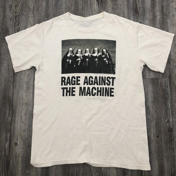 Rage Against The Machine 1997 Concert Tour Graphic Band Music Rock Fan T-Shirt - Picture 1 of 5